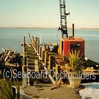 Pier construction